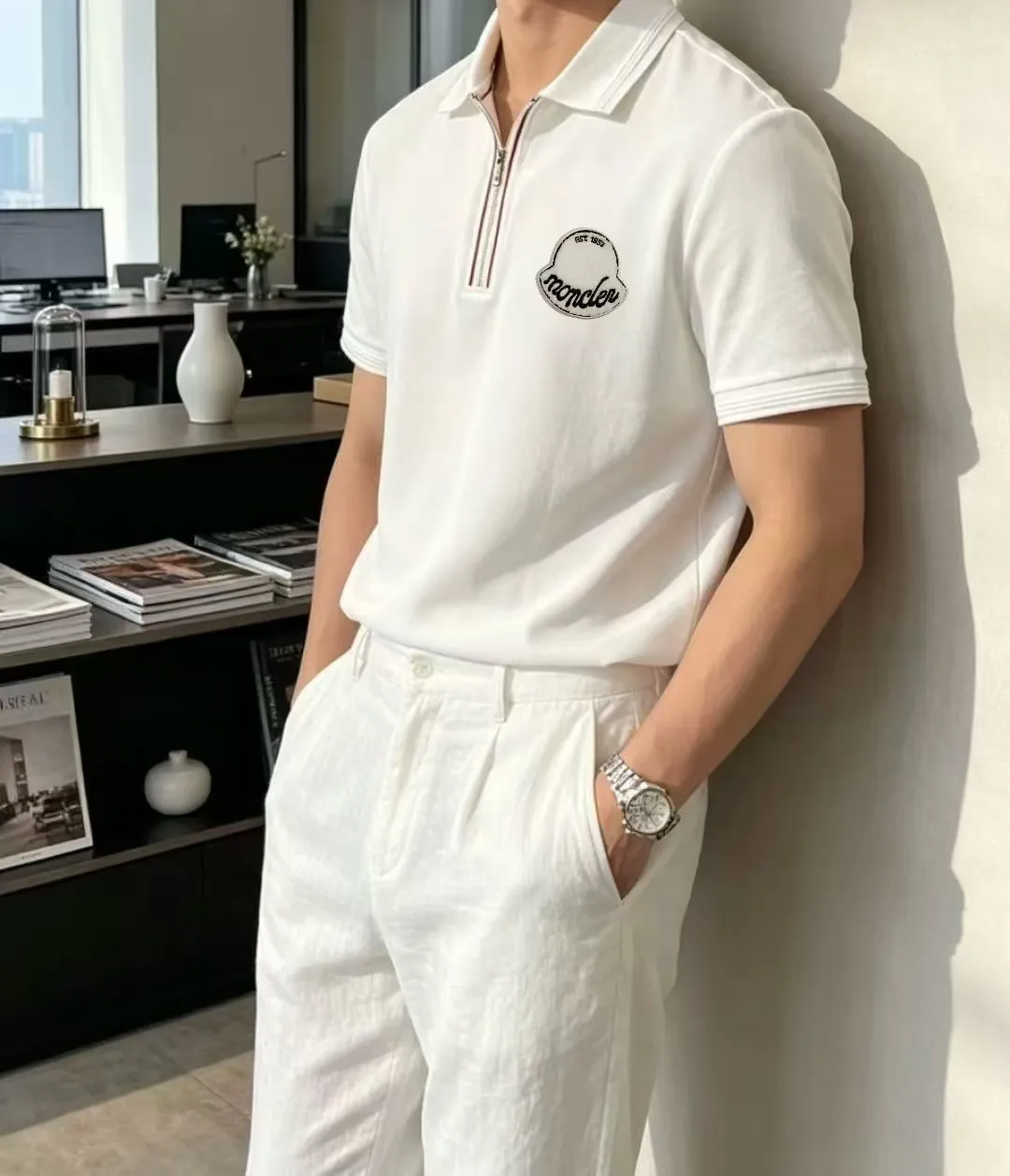 P125， 2026 Classic Versatile Polo T Breathable ！ ， ！ ！ ！Size：M-4XL
